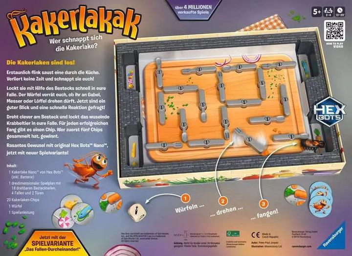 Actual product image Ravensburger Cockroach (German)
