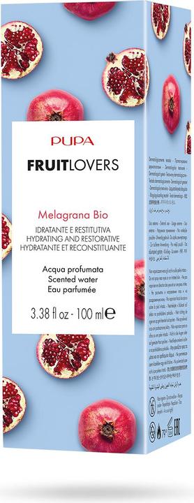 Actual product image Pupa Milano Fruit Lovers Scented Water 004 - Melagrana 100 ml (Eau de toilette, 100 ml)