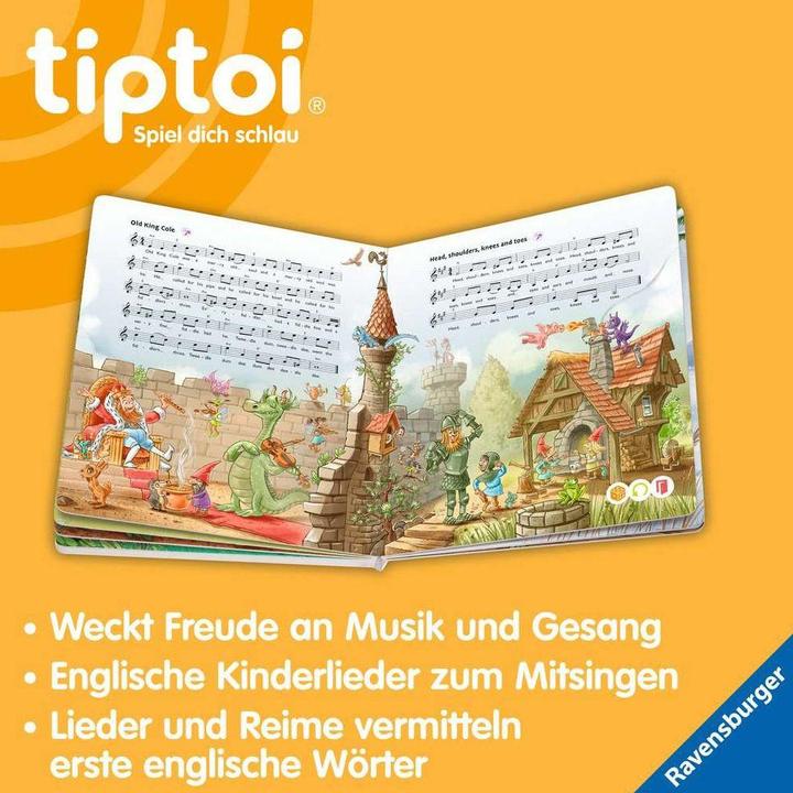 Produktbild tiptoi Meine schönsten englischen Kinderlieder (Deutsch, Englisch, Patrick Fix, Cee Neudert, 2023)