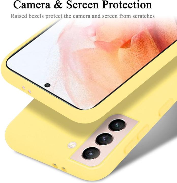 Productafbeelding Cadorabo TPU Liquid Silicone Case Cover (Samsung Galaxy S21 5G)