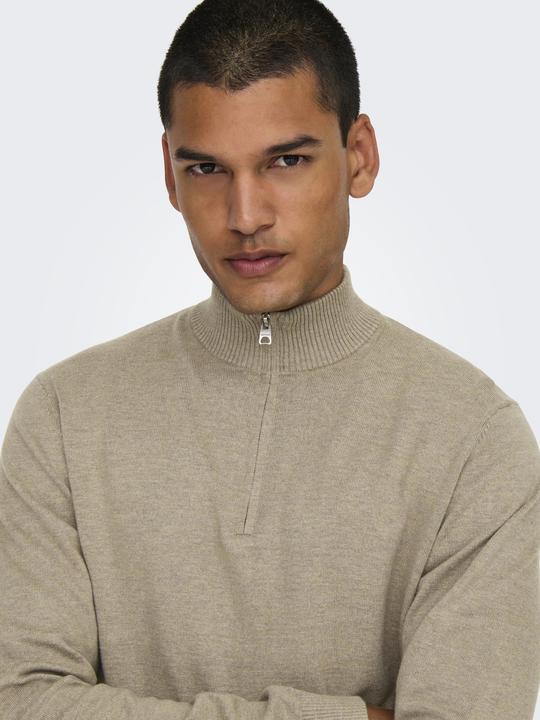 Immagine prodotto Only & Sons Maglia pullover con scollo rotondo dalla vestibilità regolare (L)