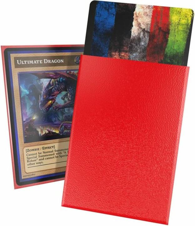 Image du produit Ultimate Guard 60 pochettes Cortex Sleeves format japonais Rouge Mat