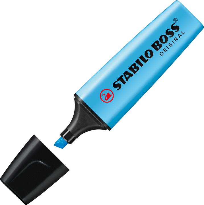 Actual product image STABILO Boss Highlighter (Blue, 2 mm, 1 x)
