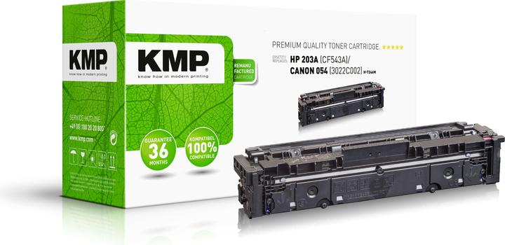 Actual product image KMP H-T246M Toner compatible with HP CF 543 A (M)