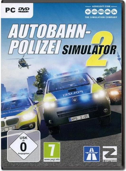 Actual product image Aerosoft Highway Patrol Simulator 2 (PC, DE)