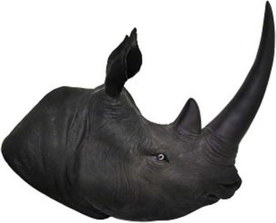 Image du produit Kare Design Objet Déco Tête de Rhino Antique Black