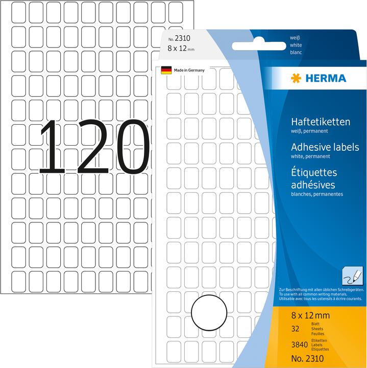 Image du produit HERMA Étiquettes à usage multiple
