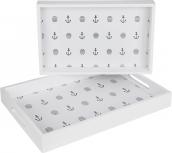 Produktbild Ootb Weisses Holz-tablett, Modern Maritime