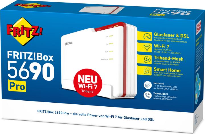 Produktbild AVM FRITZ!Box 5690 Pro (DE-Version)