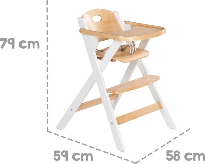 Immagine prodotto Roba Seggiolone pieghevole Bicolor (Seggiolone)