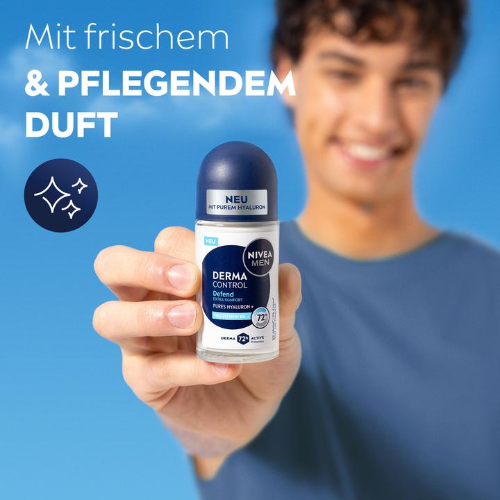 Actual product image NIVEA MEN MEN Deo Derma Control Defend Roll-on 50 ml (Roll-on, 50 ml)