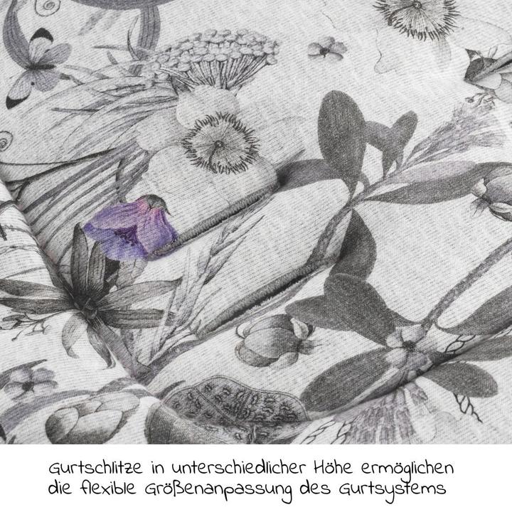 Produktbild Hauck Pushchair Seat liner Floral Grey