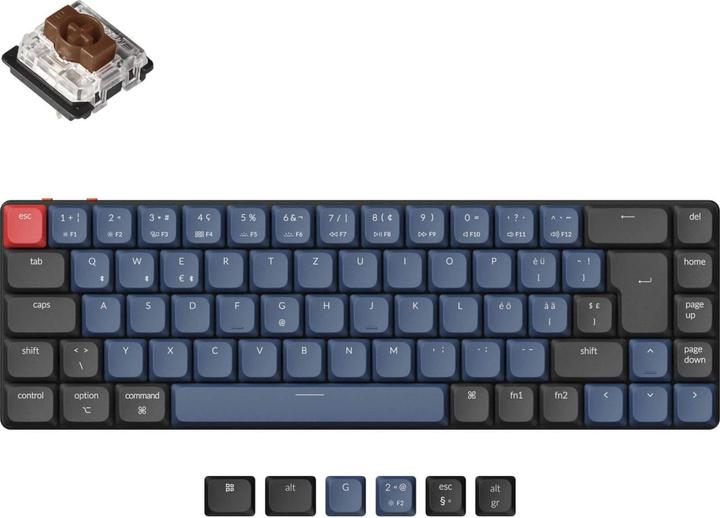 Actual product image Keychron K7 Pro (CH, Cable, Wireless)
