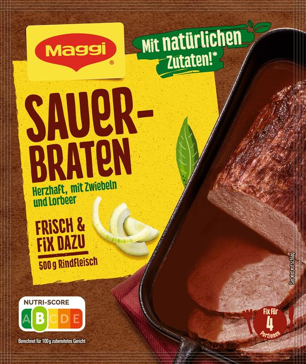 Produktbild Maggi FIX Fleisch Sauerbraten (50 g)