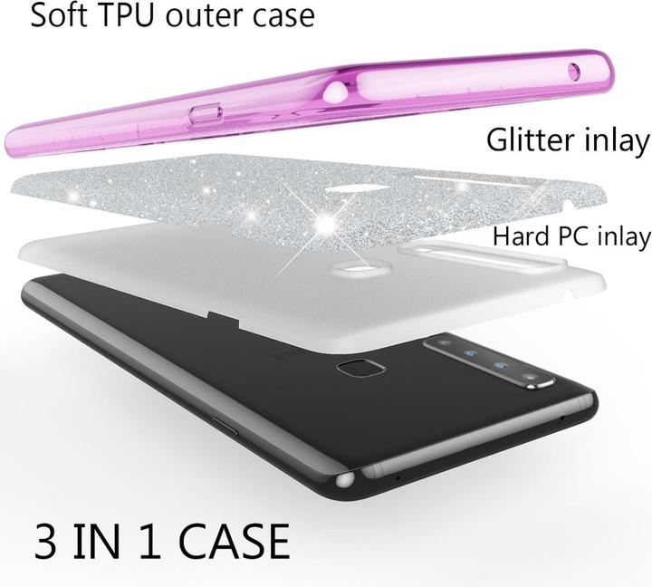 Produktbild Nalia Glitzer Hülle (Samsung Galaxy A9)
