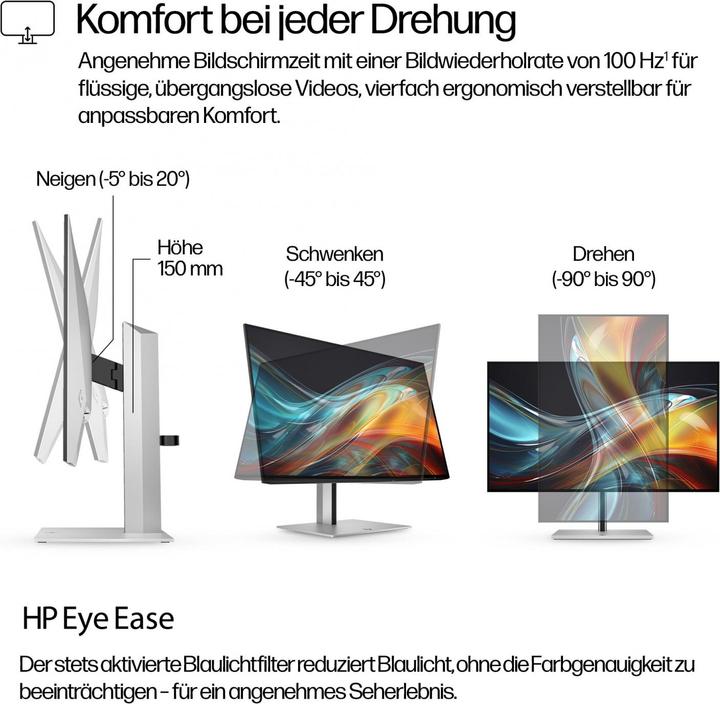 Produktbild HP 724pf (1920 x 1080 Pixel, 23.80")