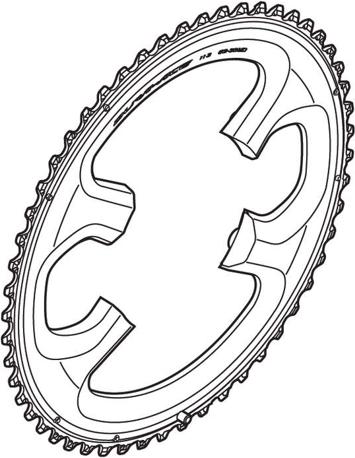 Immagine prodotto Shimano Ingranaggio Dura-Ace FC-9000 11 velocità MB (52)