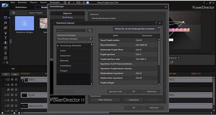 Produktbild CyberLink PowerDirector 18 Ultra (1 User, unbegrenzt)