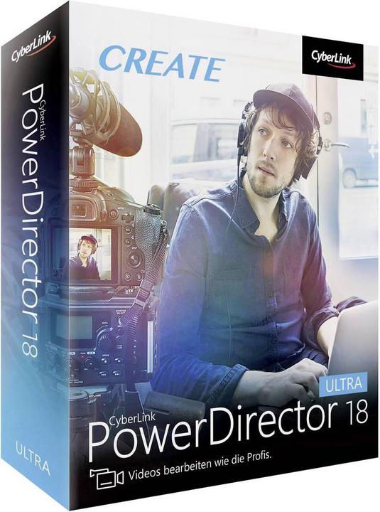 Produktbild CyberLink PowerDirector 18 Ultra (1 User, unbegrenzt)