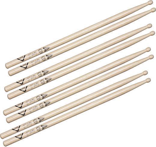 Actual product image Vater Jay Weinberg 908 Drumsticks 4 Pair (Drumsticks)