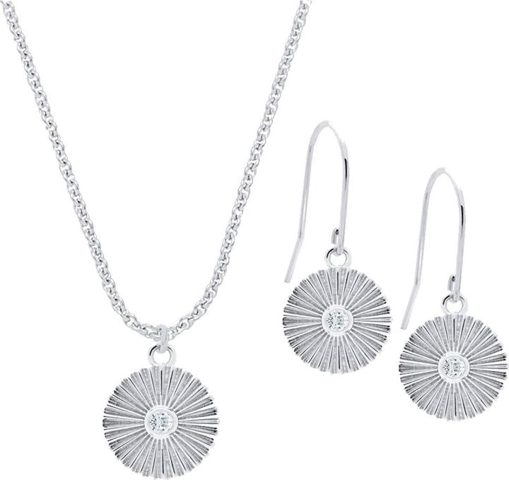Candy Schmuckset Devon, 925 Sterling Silber (925 Sterling Silber)