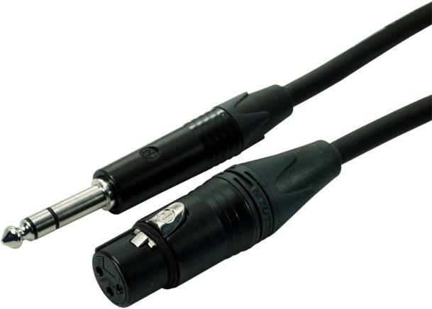 Produktbild Contrik XLR f auf Plug 3pol (3 m, XLR, 6.3mm Klinke (Jack))