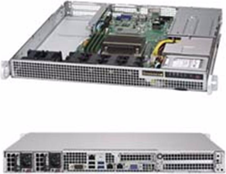 Produktbild Supermicro 1U BARE E3V6 C236 2X2.5FIX