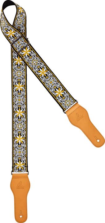 Actual product image Ortega Guitar Strap Class Yellow (Instrument strap)