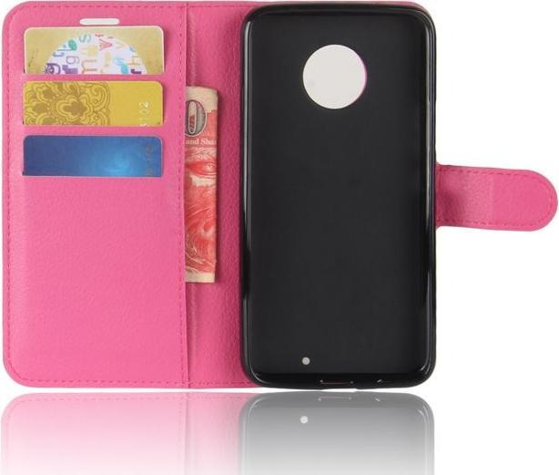 Actual product image MU Classic Classic leather case with litchite texture (Motorola Moto X4)