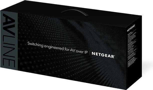 Produktbild Netgear PoE+ Switch AV Line M4250-10G2F-PoE+ 12 Port + AVB-Lizenz (12 Ports)