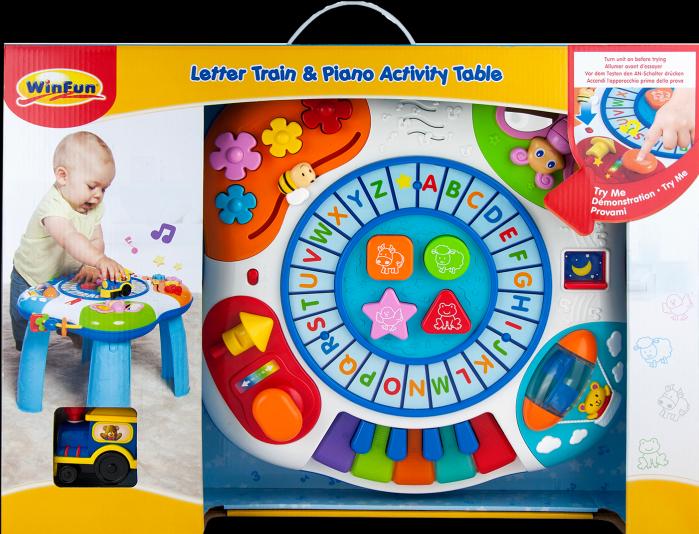 Actual product image Winfun Letter Train & Piano