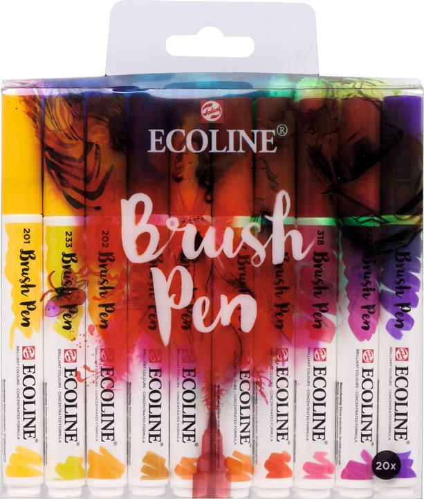 Produktbild Talens Brush Pen (Mehrfarbig, 20 x)