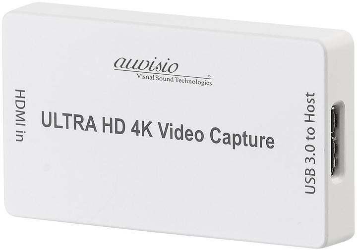 Produktbild Auvisio HDMI-Video-Rekorder & Streaming-Box, 4K / UHD, USB 3.0, 30 Bilder/Sek. (7.5 x 4 x 1 cm)