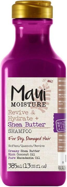 Image du produit Maui shampooing revitalisant + beurre de karité pour cheveux abîmés 385 ml (385 ml, Shampoing liquide)