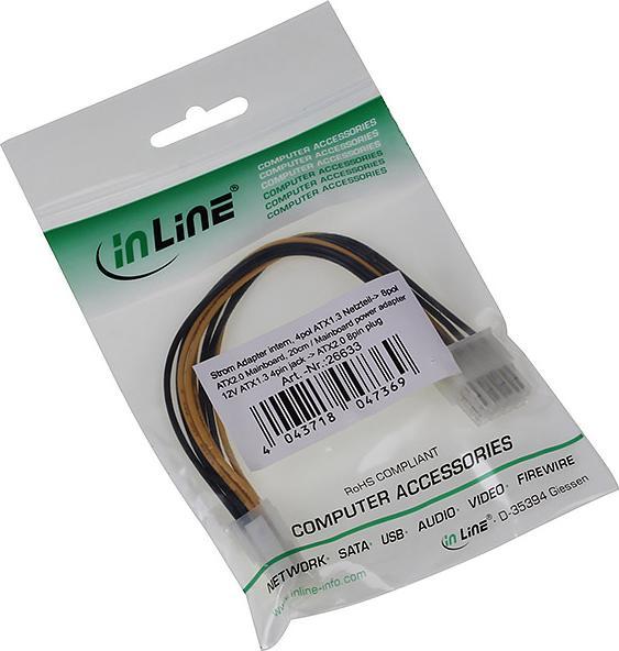 Produktbild NZXT Inline Strom Adapter 4Pol ATX 1.3 zu 8Pol ATX 2.0