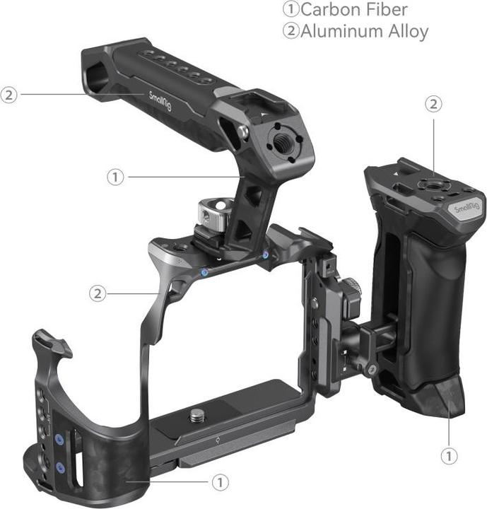 Image du produit SmallRig Kit de cage avancée Rhinocéros (Cage)
