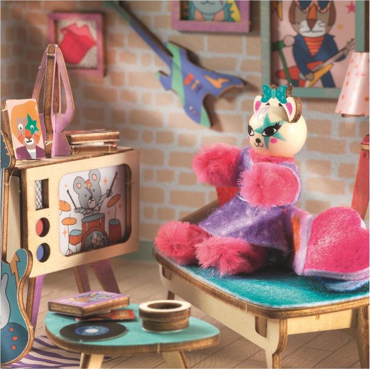 Produktbild Djeco DIY - Kreativset Mi House Stella