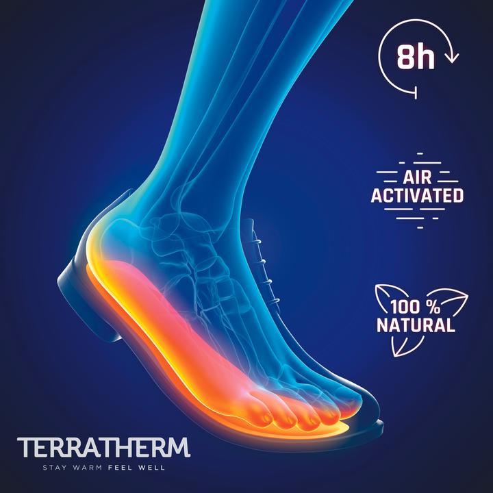 Actual product image TerraTherm 30 pairs of insoles size M (39-41)