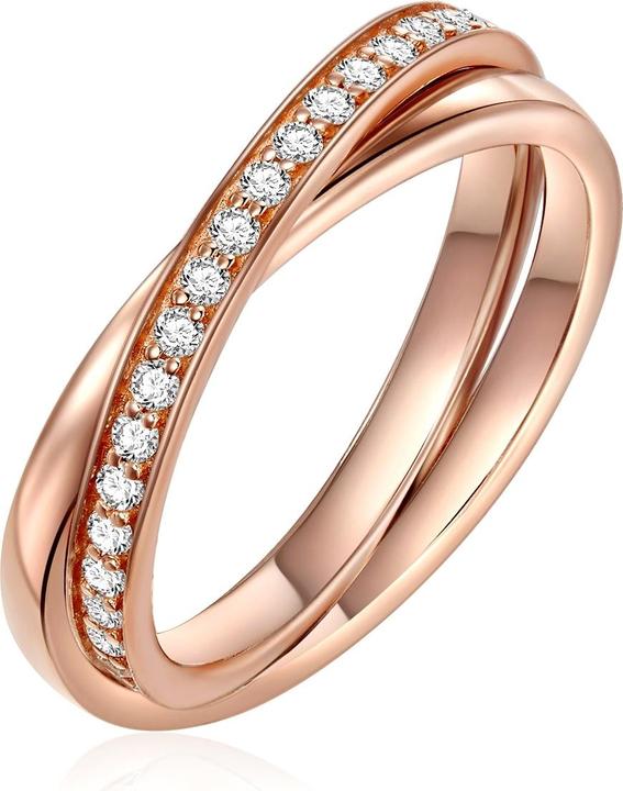 Glanzstücke München Damen Sterling Silber Zirkonia roségold - 8202