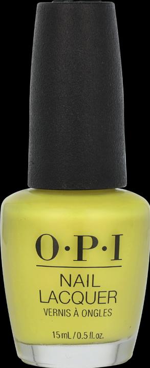 Actual product image OPI Nail Lacquer Nail Lacquer 15 ml - Shade: Stay Out All Bright (Stay Out All Bright, Colour paint)
