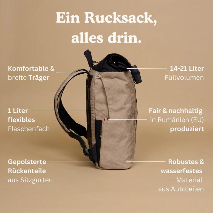 Produktbild Airpaq Bina Pfote Rolltop (21 l)