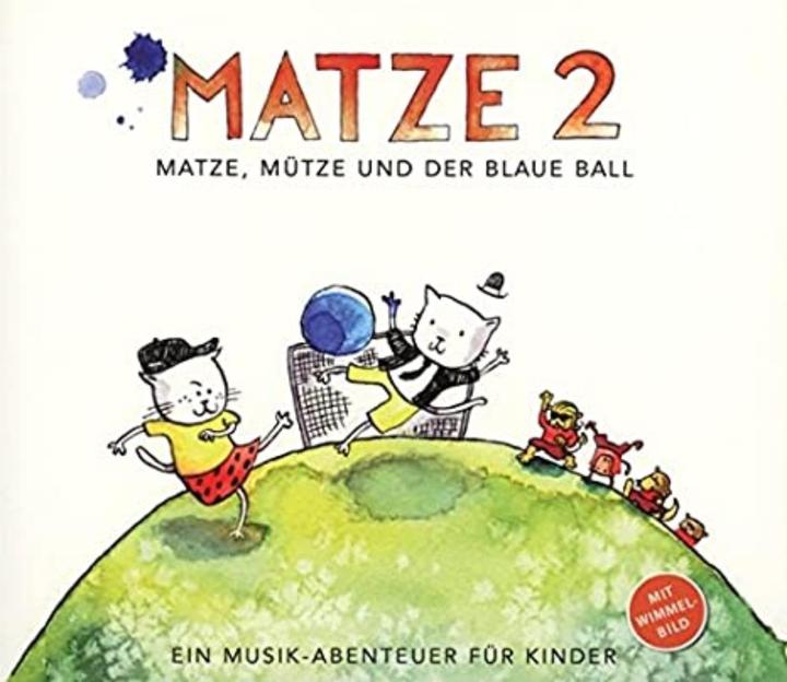 Actual product image Music Legs Matzo 2 Matzo, Cap and the Blue Ball
