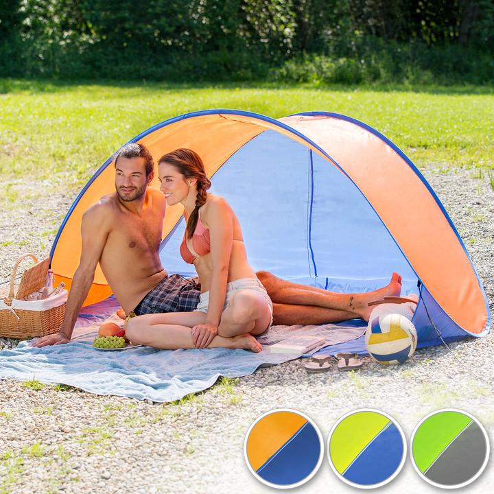 Produktbild tectake Pop-Up (Tunnelzelt, 1.20 kg, 2 Personen)