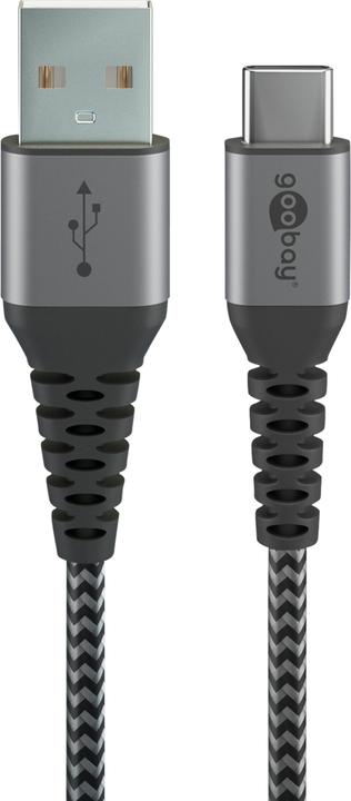 Produktbild Goobay USB A — USB C (0.50 m, USB 2.0, 60 W)