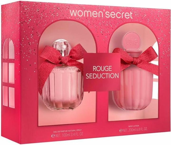 Produktbild Women'Secret Rouge Seduction Geschenkset Frauen Eau de Parfum 100ml und Körperlotion 200ml Fruchtige Chypre (Parfum set)