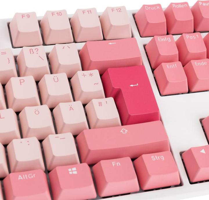 Produktbild Ducky One 3 Gossamer TKL Pink Gaming Tastatur - MX-Blue (DE, Kabelgebunden)
