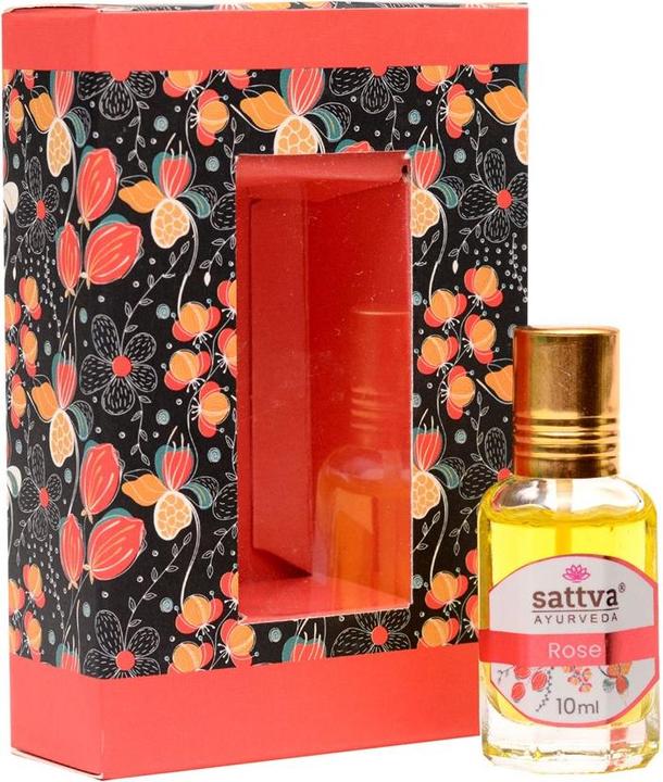 Produktbild Sattva Ayurveda Parfüm in Rose 10 ml Öl - Sattva (Eau de Parfum, 10 ml)