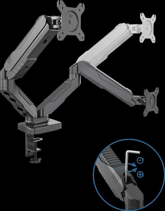 Rockstable Advanced Double USB (Tisch, 27")