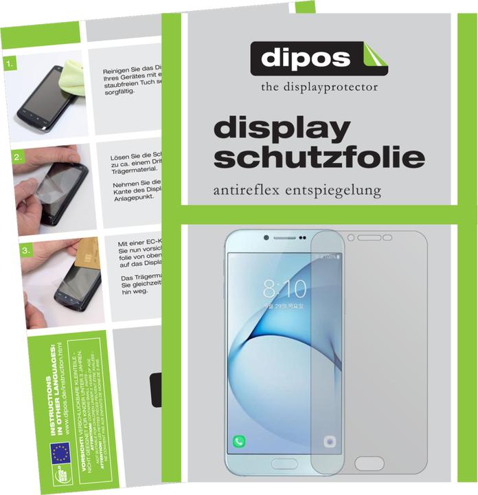 Produktbild Dipos Displayschutzfolie Antireflex (2 Stück, Samsung Galaxy A8 (2016))