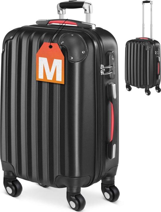 Monzana Hartschalenkoffer (34 l, Handgepäck (bis 50l))